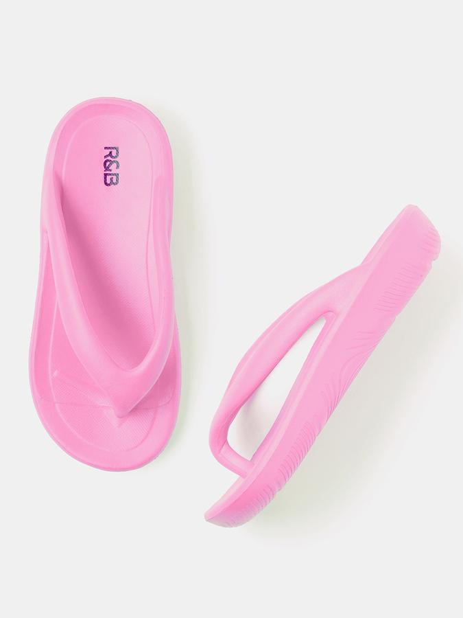 R&B Women Pink Flip Flops