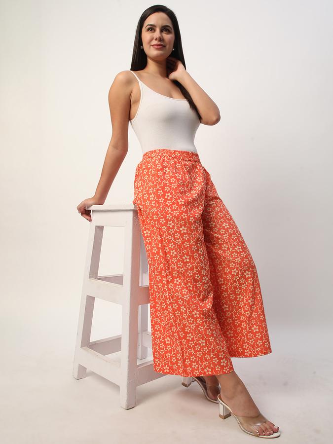 Women Ethnic Printed Pants image number 1