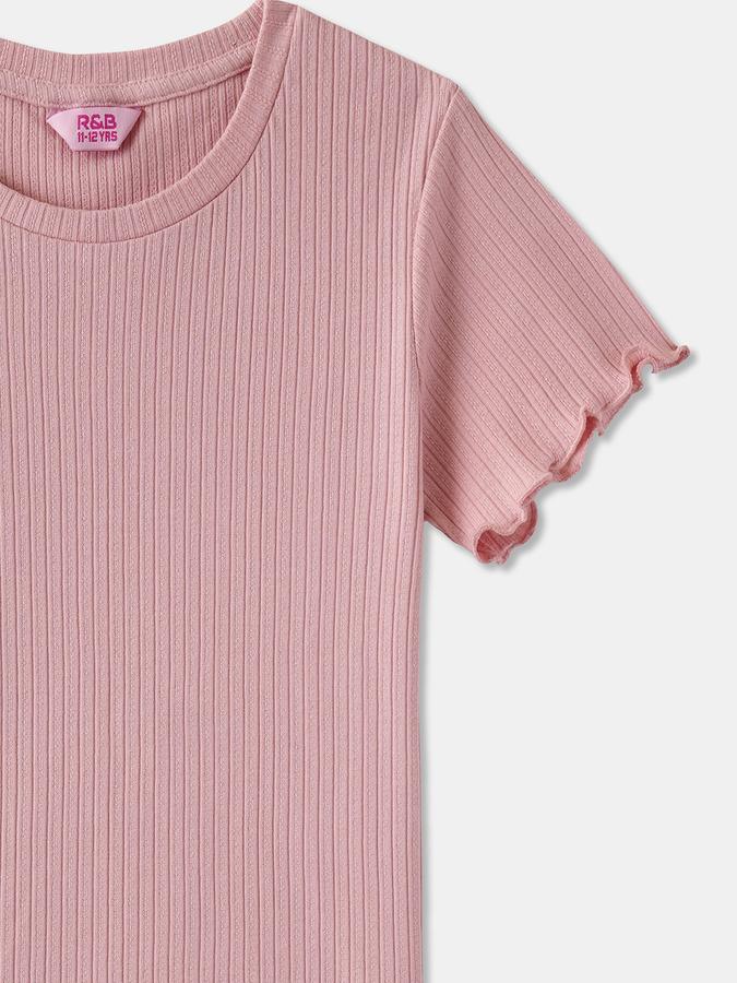 Girls Polycotton Knit Top  image number 2