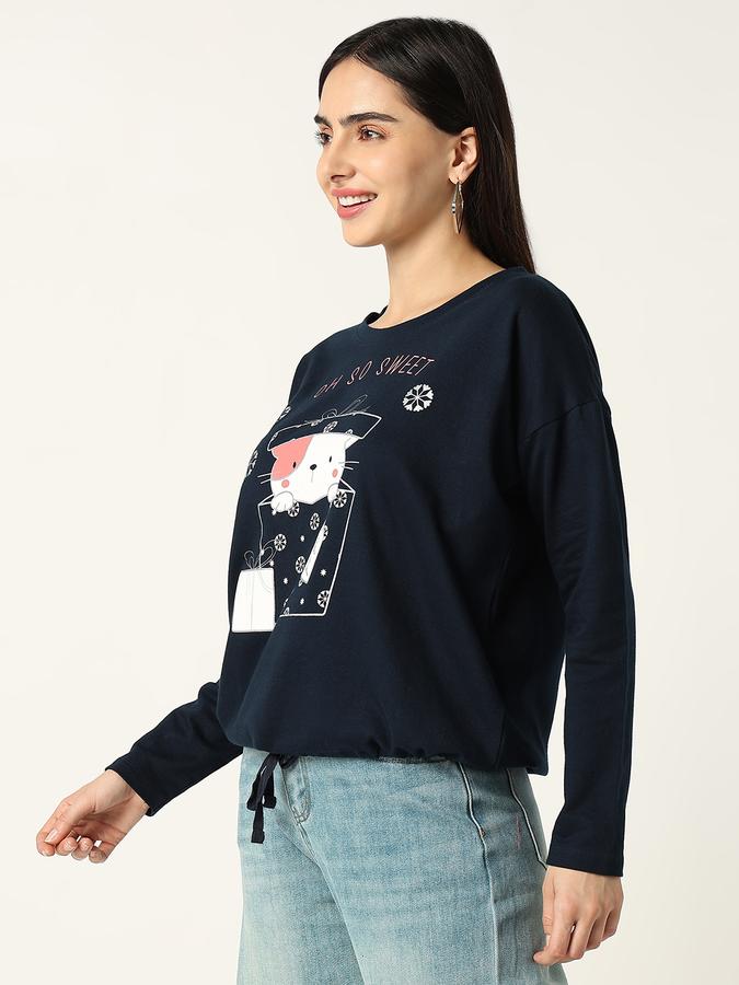 Casual Graphic Print Women Top image number 2