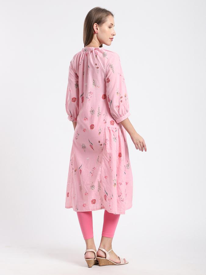 R&B Women's Pink Printed Dress