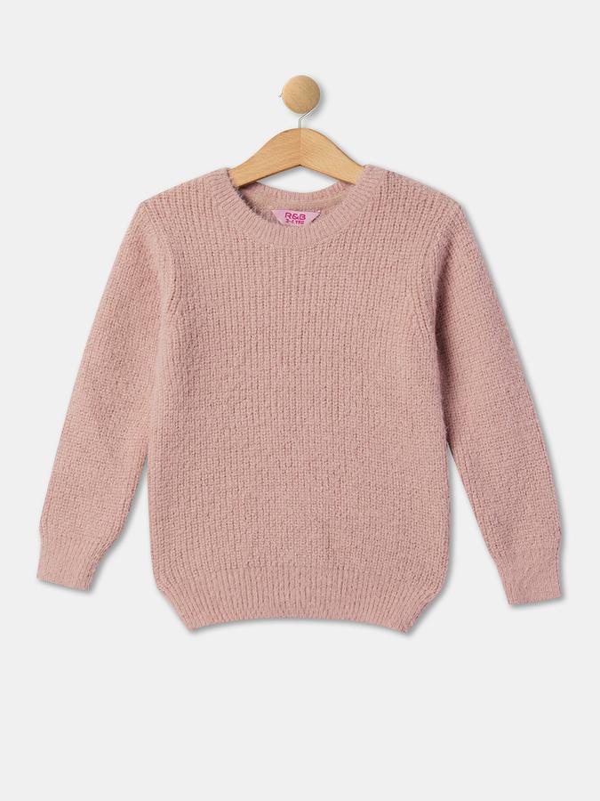 R&B Girl's Round Neck Sweater