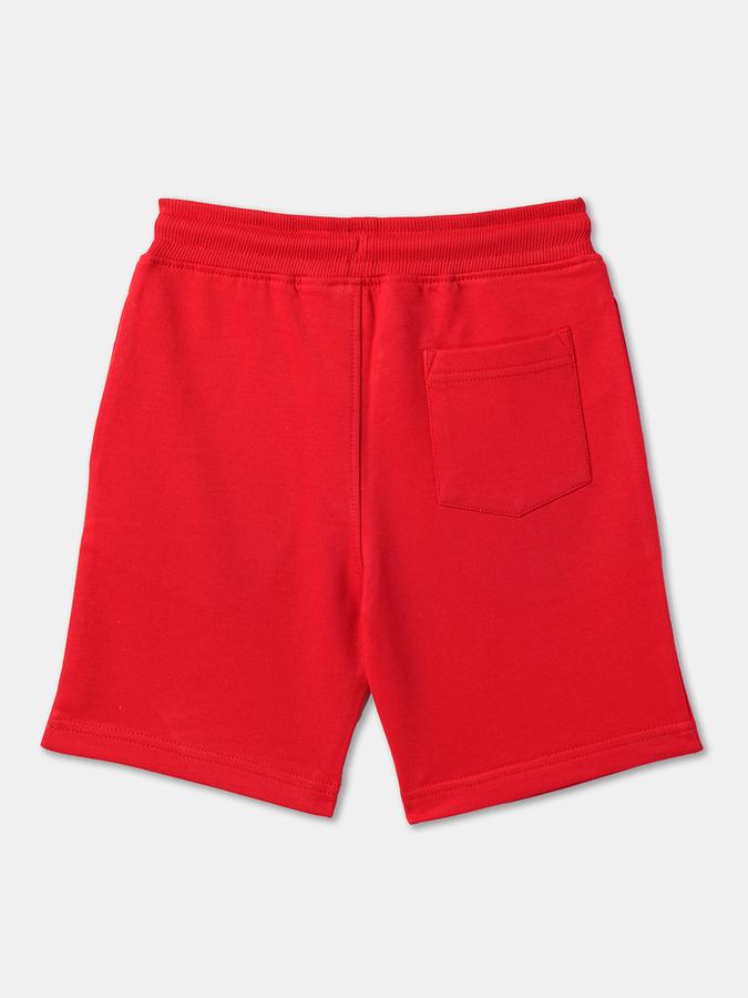 Boys Regular Fit Flat-Front Shorts image number 1