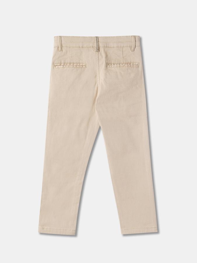 Boys Mid-Rise Straight Fit Trousers image number 1