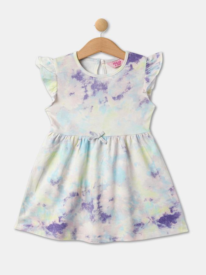 Girls Tie & Dye A-Line Dress