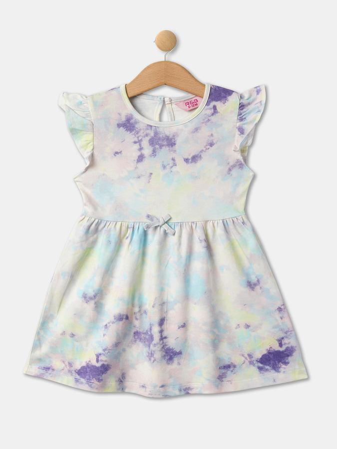 R&B Girls Tie &amp; Dye A-Line Dress image number 0