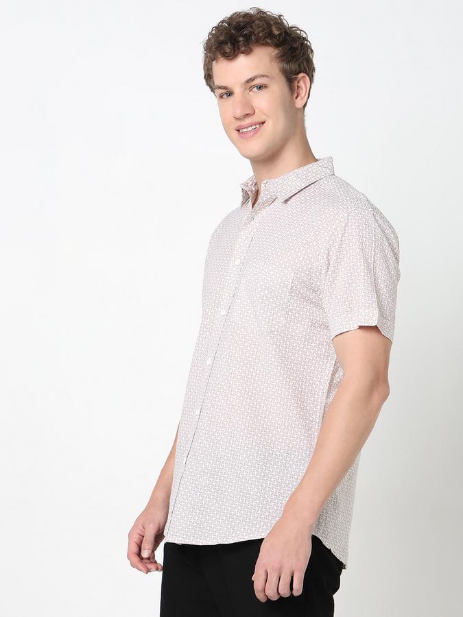 R&B MENS CASUAL Short sleeve SHIRT-REGULAR FIT image number 1