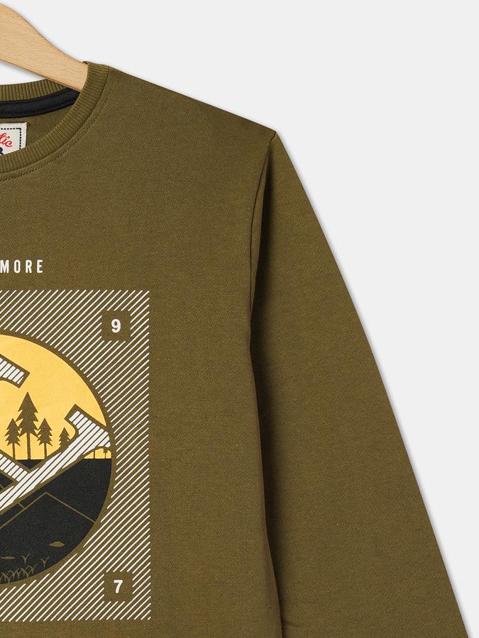 Boys Graphic Print Sweatshirt image number 2