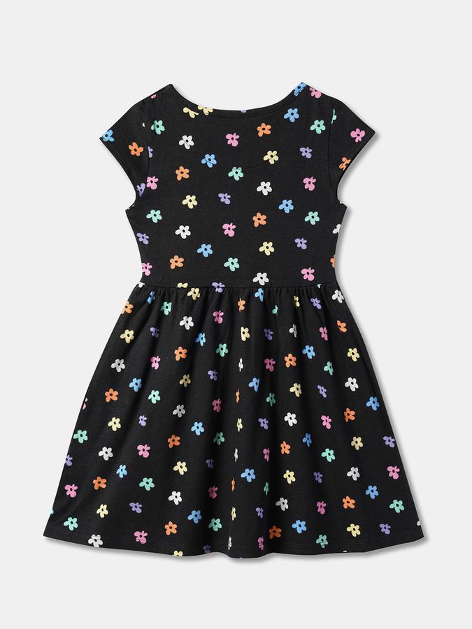 Micro Print Dress image number 1