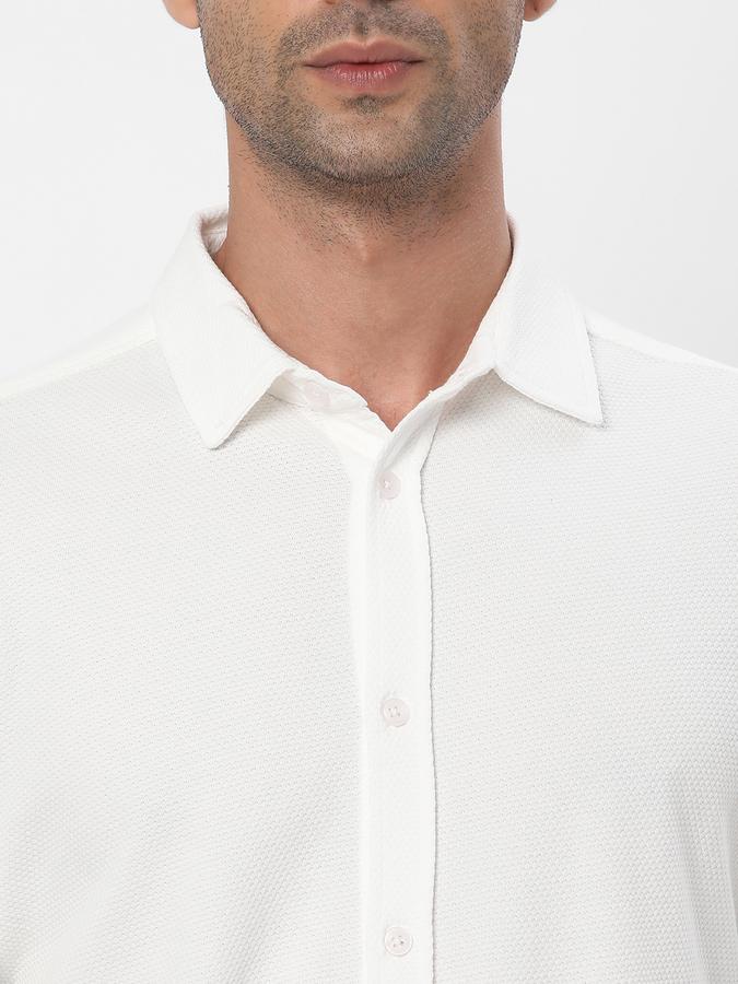 Men Cutaway-Collar Regular Fit Shirt image number 3