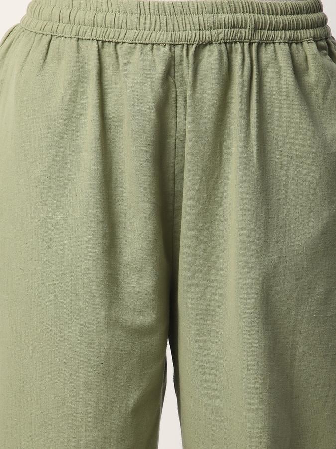 Women Ethnic Solid Pants image number 3