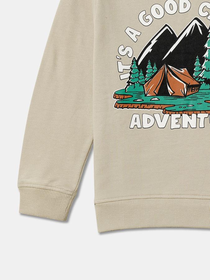 Full Sleeve Graphic Print Boys Sweatshirt image number 3