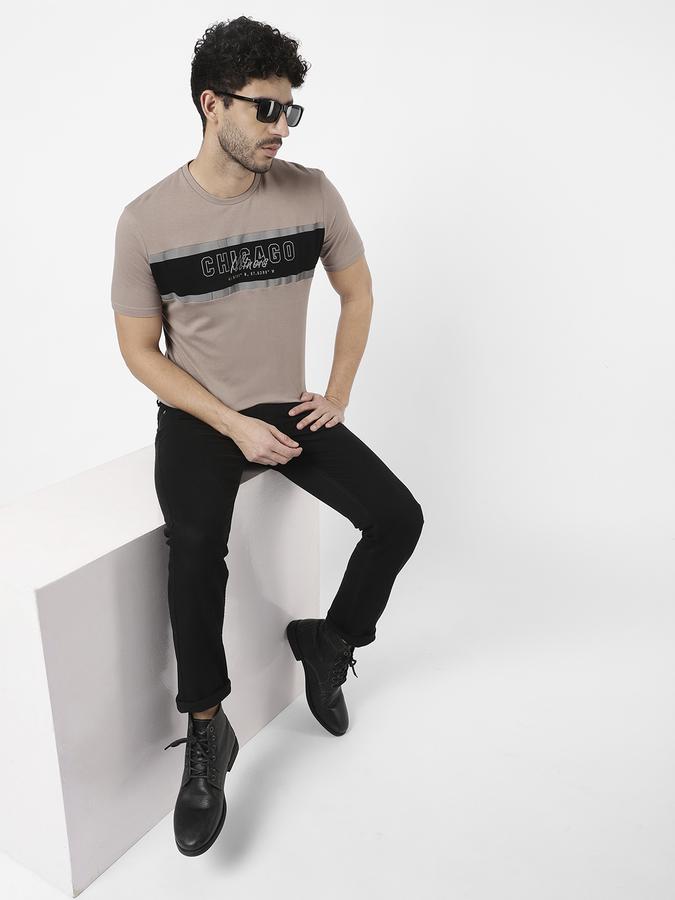 R&B Men Beige T-Shirts image number 1