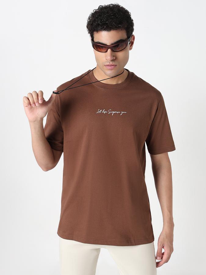 Printed Men Round Neck T-Shirt 
