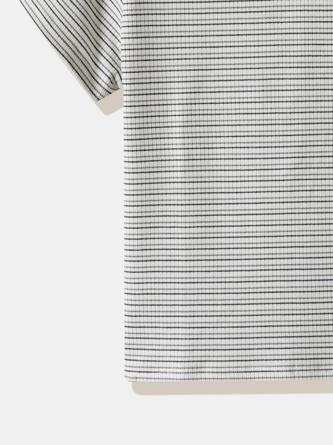 Girls Poly Blend Regular Fit Crew Neck Short Sleeve Printed Top