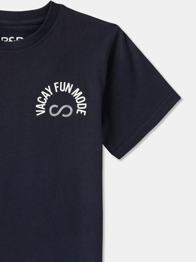 Boys Printed Pure Cotton Regular T Shirt image number 2