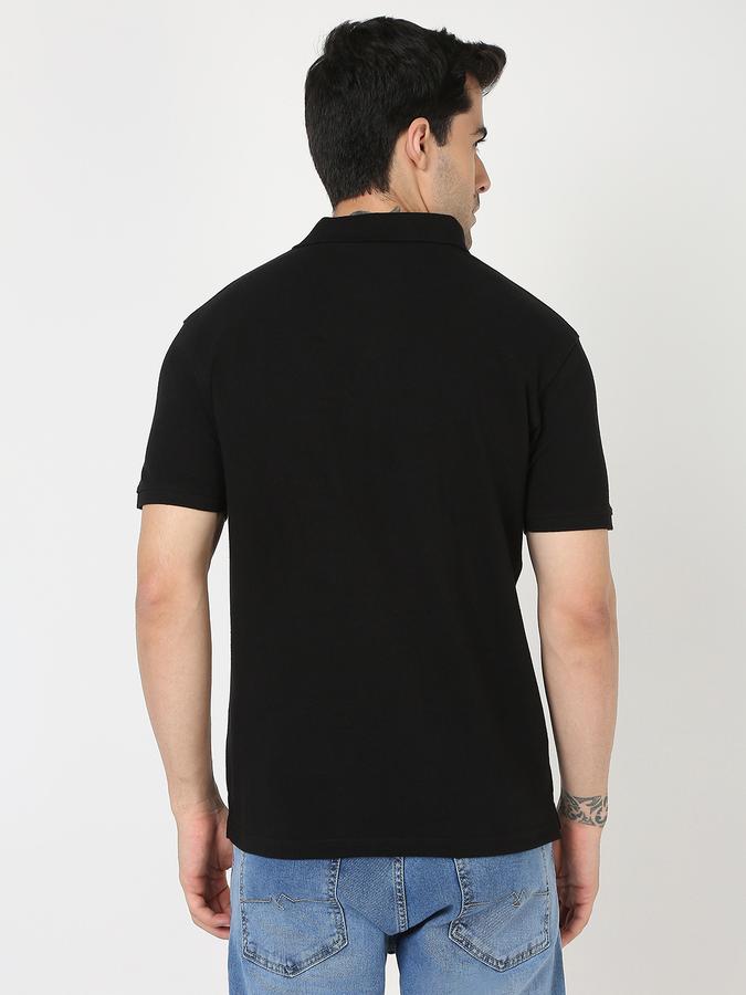 Men Regular Fit Polo T-Shirt image number 3