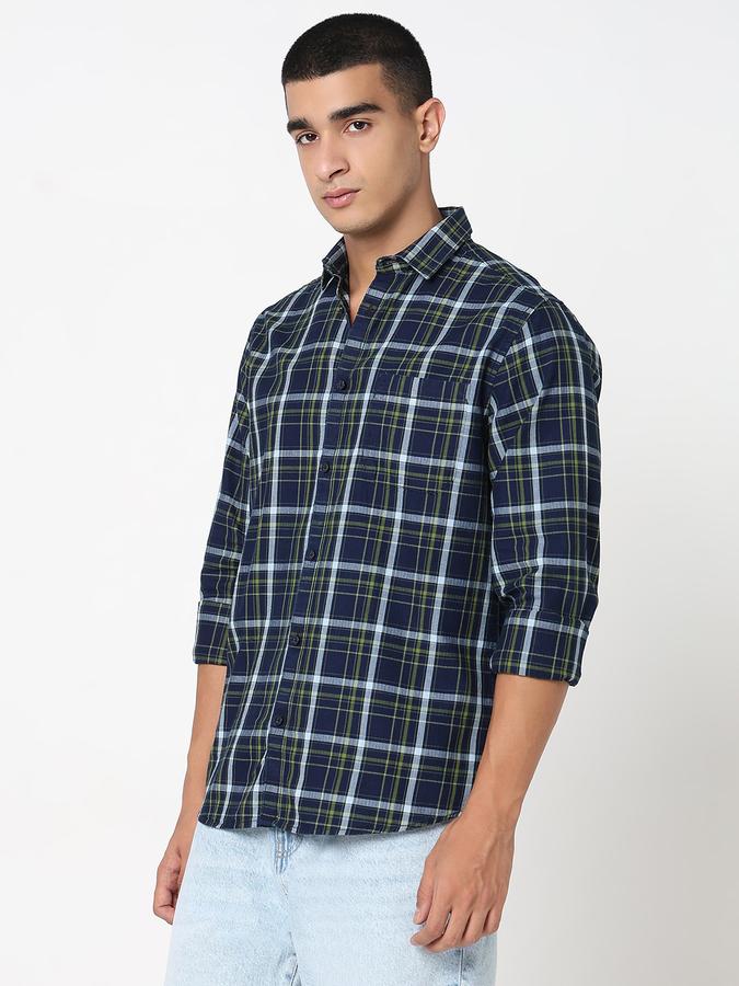 MEN REGULAR FIT Long Sleeves SHIRT data-index=