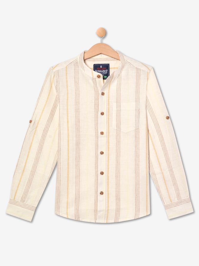 R&B Boys Beige Shirts image number 0