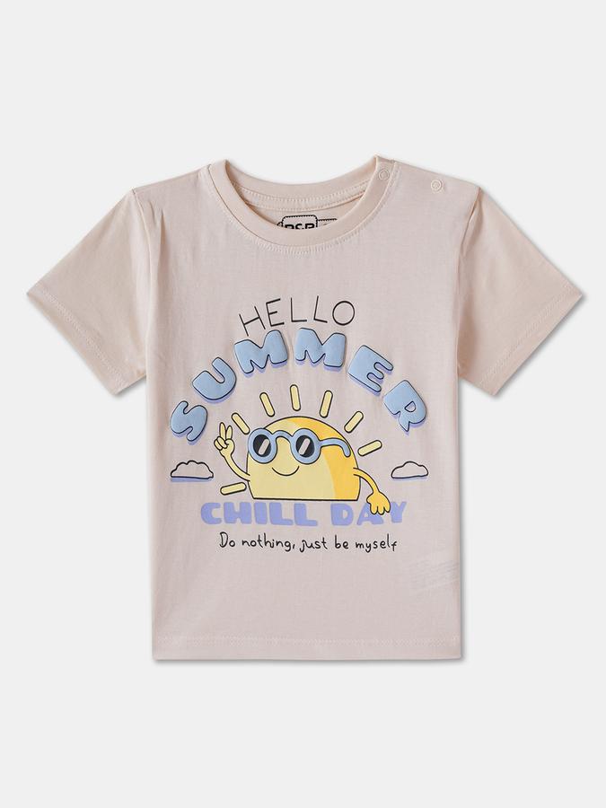 Boys Regular Fit Short Sleeve Crew Neck T-Shirt