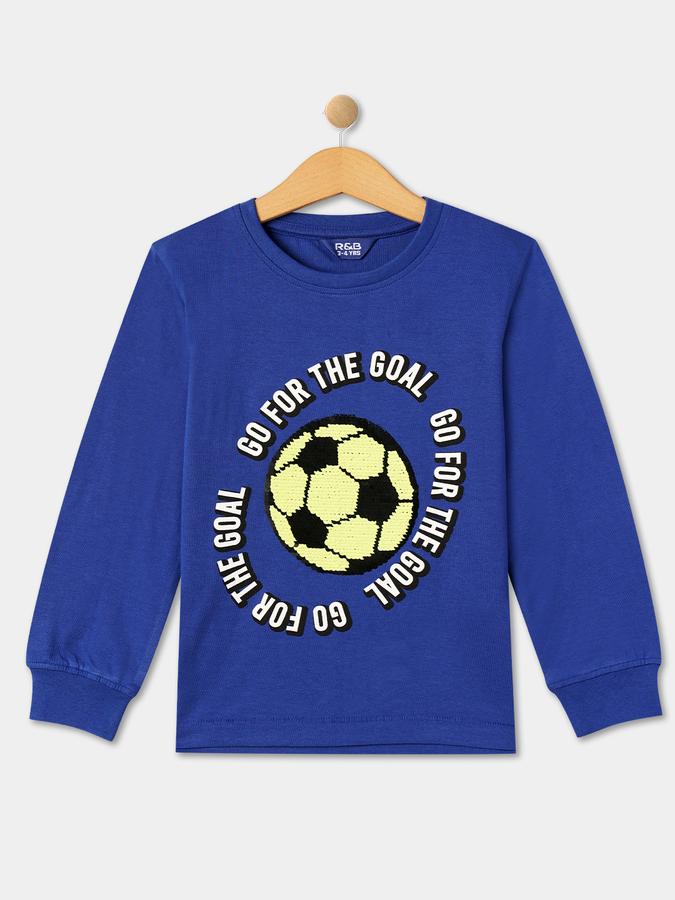 R&B Boys Blue T-Shirts image number 0