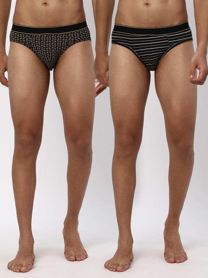 Pack of 2 Men Striped Briefs