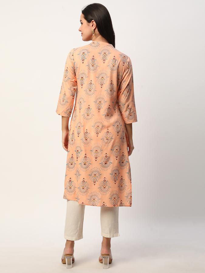 Women Ethnic Printed Kurtas image number 2