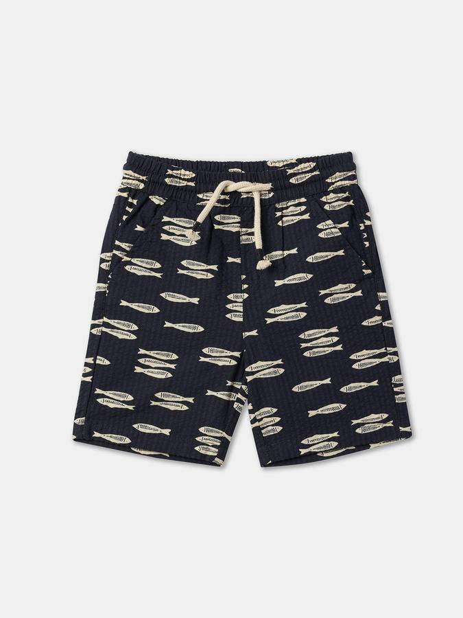 Boy Printed Shirt & Shorts Set image number 3