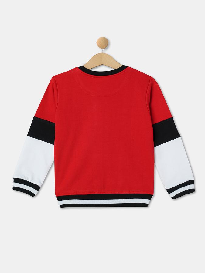 R&B Boys Red Sweatshirt image number 1