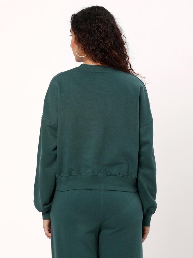 Women Graphic Print Regular Fit Sweatshirt image number 2