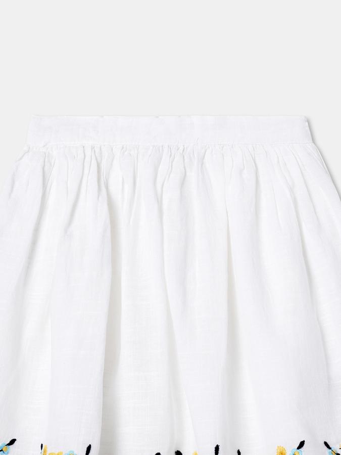 R&B Girls White Shorts & Skirts image number 2
