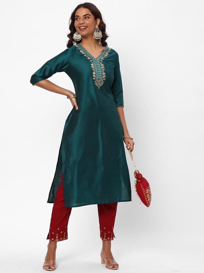 Women Embroidery Pant image number 1