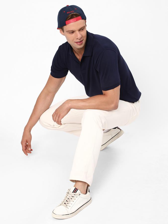 R&B Men's Solid Polo image number 1