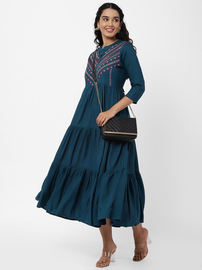 R&B Teal Women Dresses image number 1