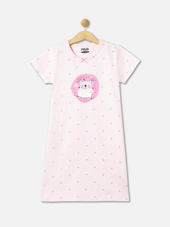 R&B Girls Pink Sleepshirts image number 0