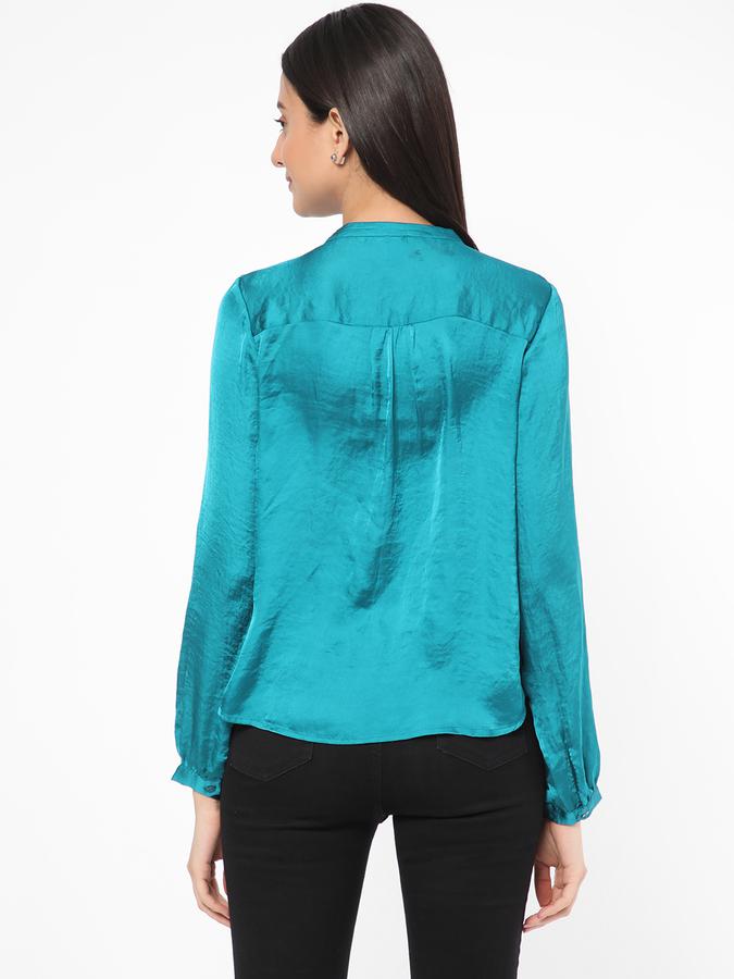 R&B Women Blue Tops image number 2