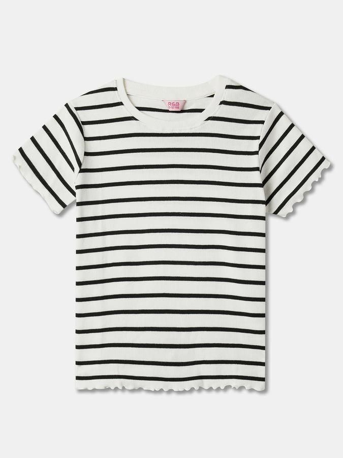 Girl Cartoon Print Round-Neck Tunic image number 0