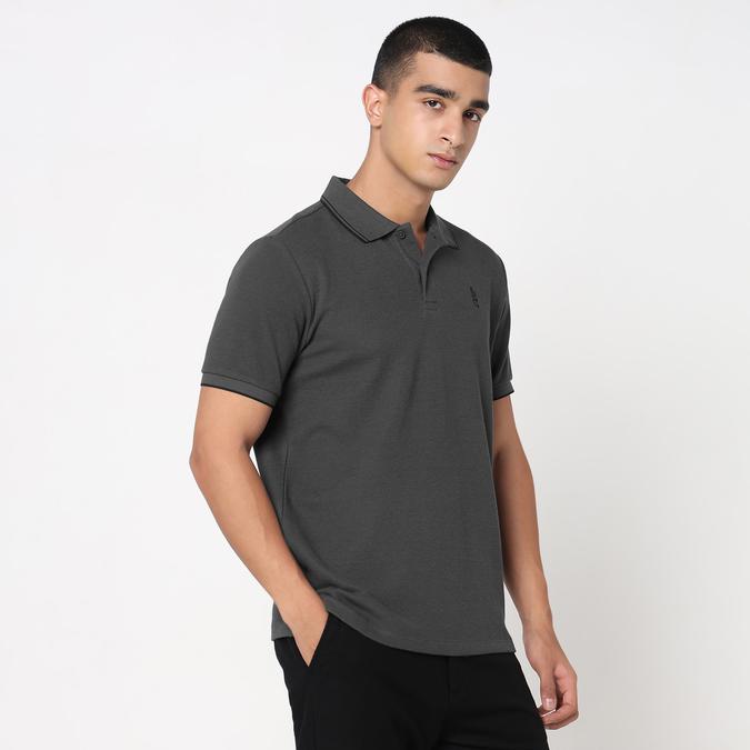 MENS TEXTURE POLO image number 3