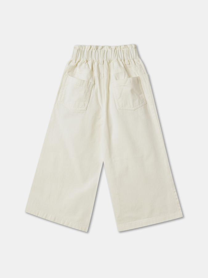 Girls Flat-Front Straight Fit Trousers image number 1