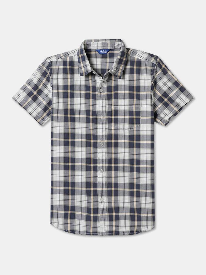 Boys Solid Casual Shirt