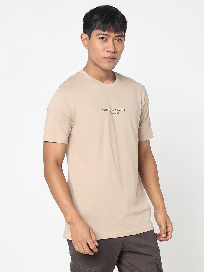 R&B Men's Sand Printed T-Shirt