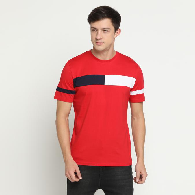 R&B Round Neck Red T-Shirt image number 0