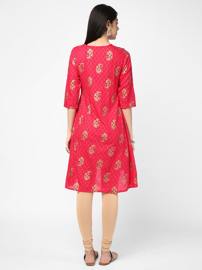 R&B Pink Women Kurtas image number 2