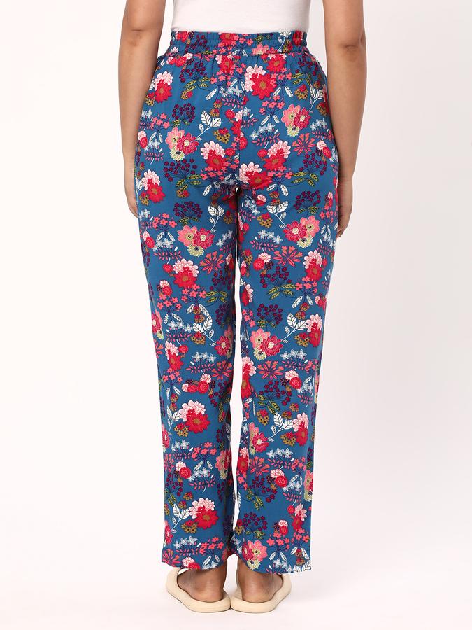 Women Floral Print Pyjamas image number 2