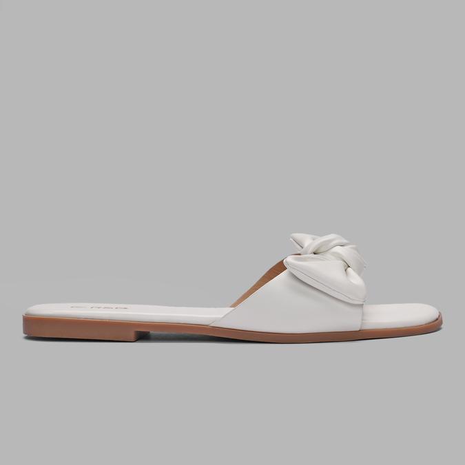 R&B Women's White Flats image number 1