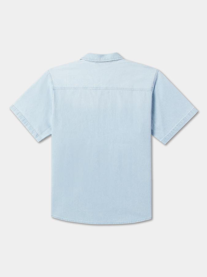 Boys Relaxed Fit Cotton Shirt with Patch Pocket image number 1