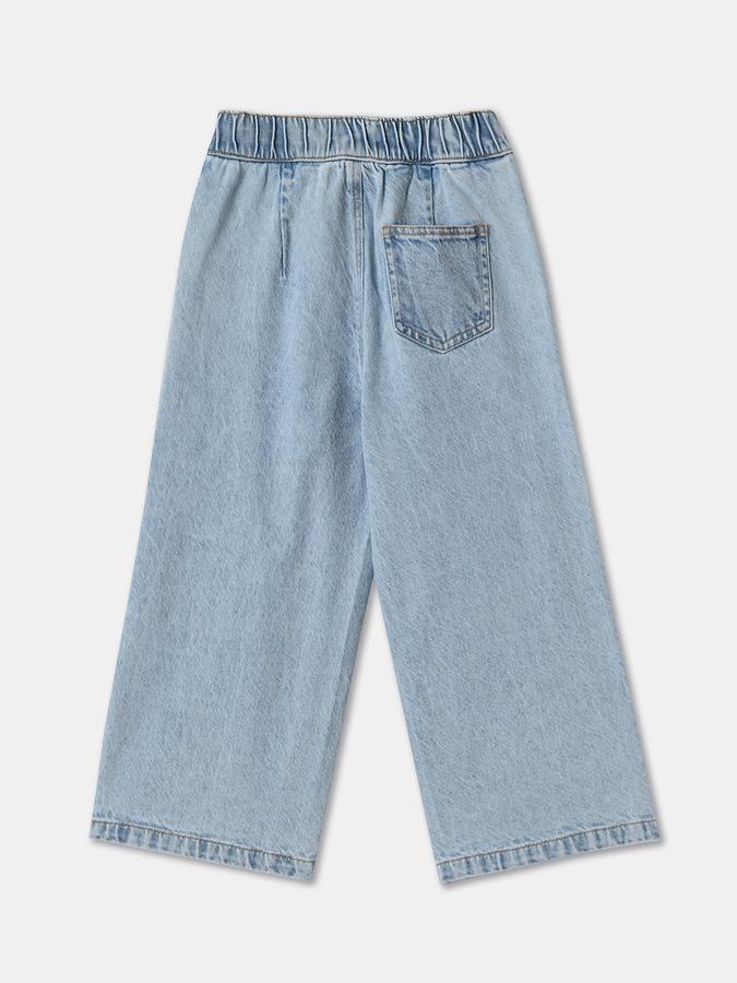 Girls Wide Fit High-Waist Clean Finish Jeans