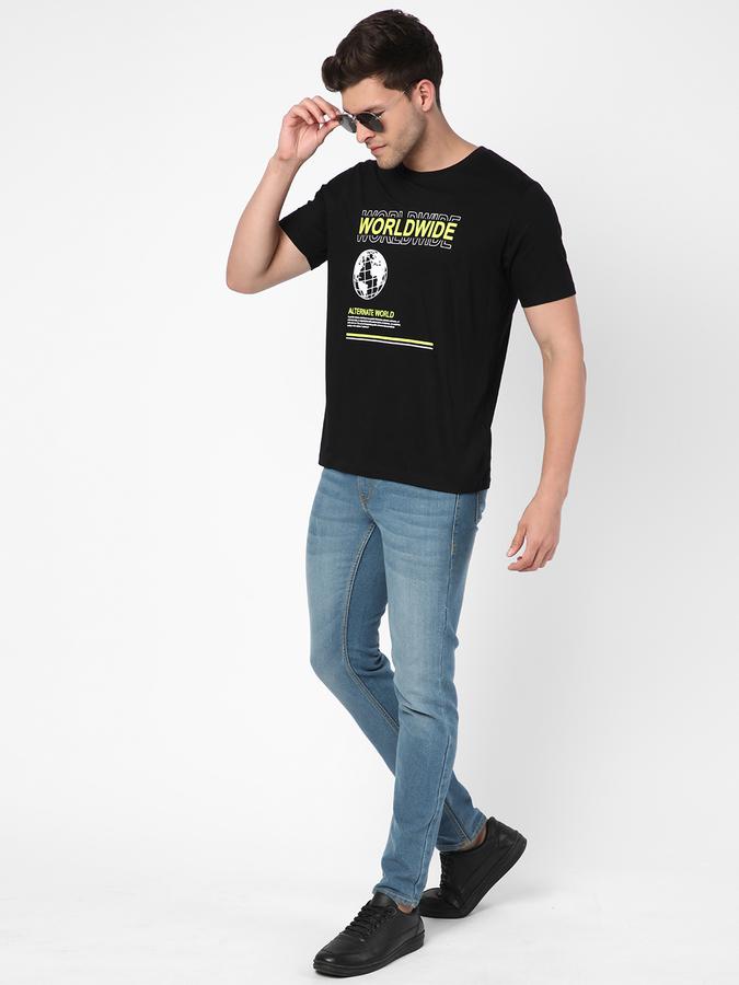 R&B Men Black T-Shirt image number 1