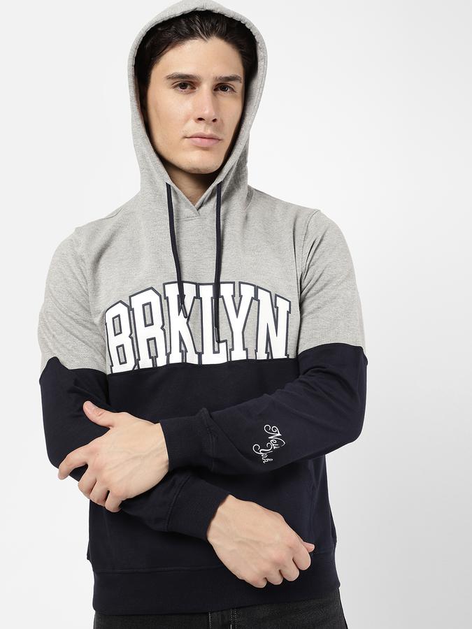 R&B Blue Men Sweatshirts & Hoodies