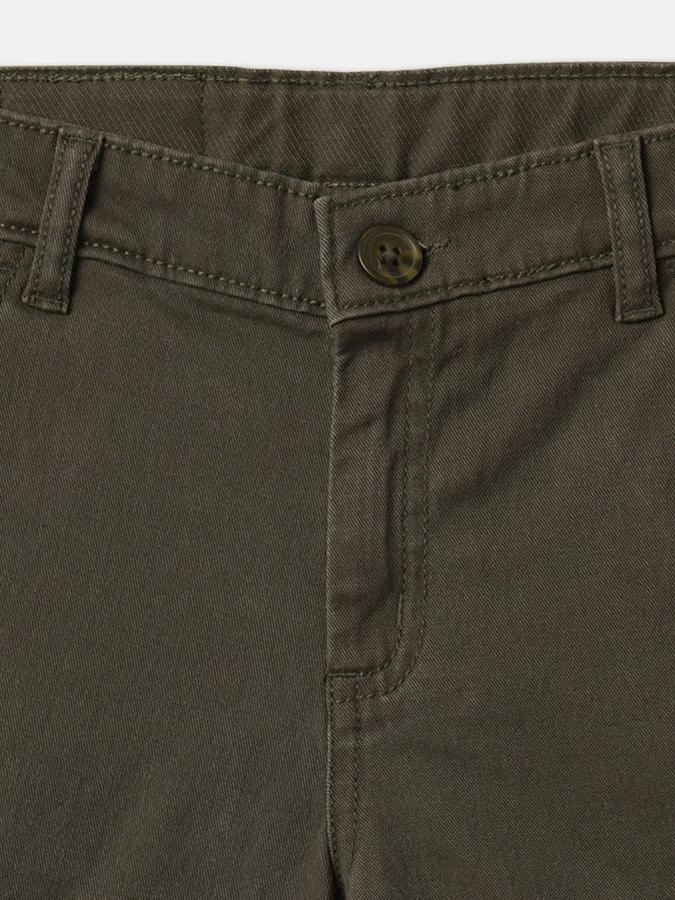 Boys Regular Fit Flat-Front Shorts image number 3